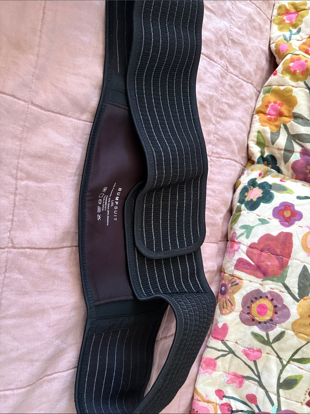 BumpSuit Black Maternity Belly Band L/XL